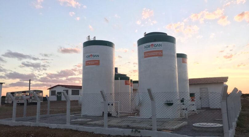 Estação de tratamento de água da Agrodan